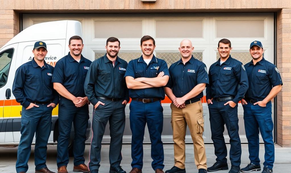 Holiday Garage Doors team of professional garage door technicians in Holiday, FL - veteran-owned family business